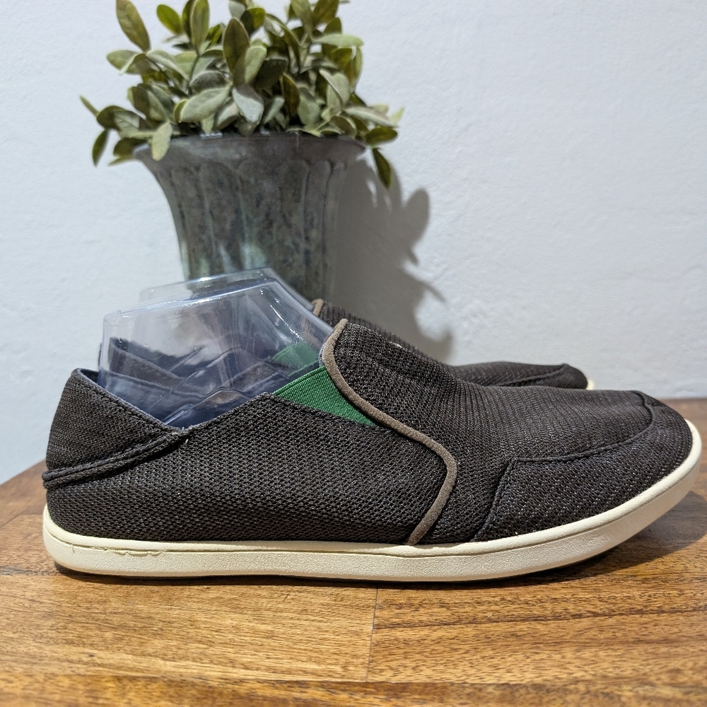 Men's‎ Olukai Nohea Mesh in green size 9
